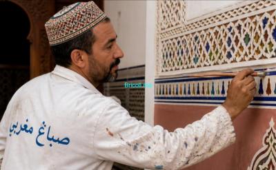 صباغ محتراف في مدينة تمارة