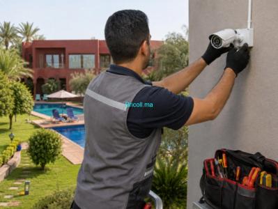 تركيب وصيانة كاميرات المراقبة والشبكات بمراكش
